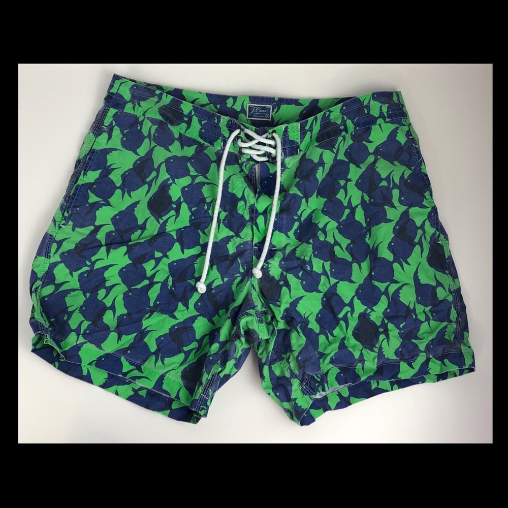 J. Crew Swim Trunks Size 35